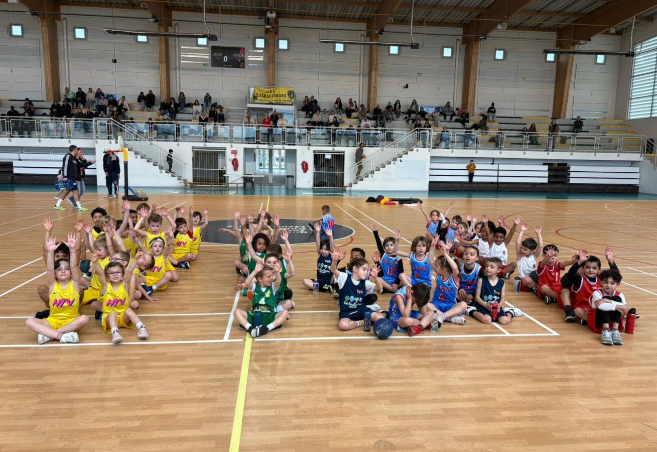 Un dimanche 100% basket pour les U7 du CVB