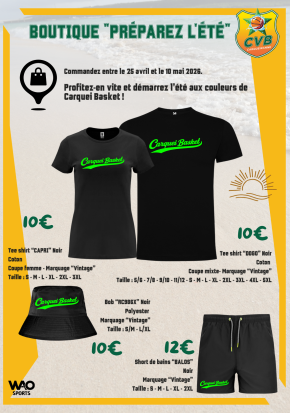 CVB : une collection exclusive pour préparer l’été !