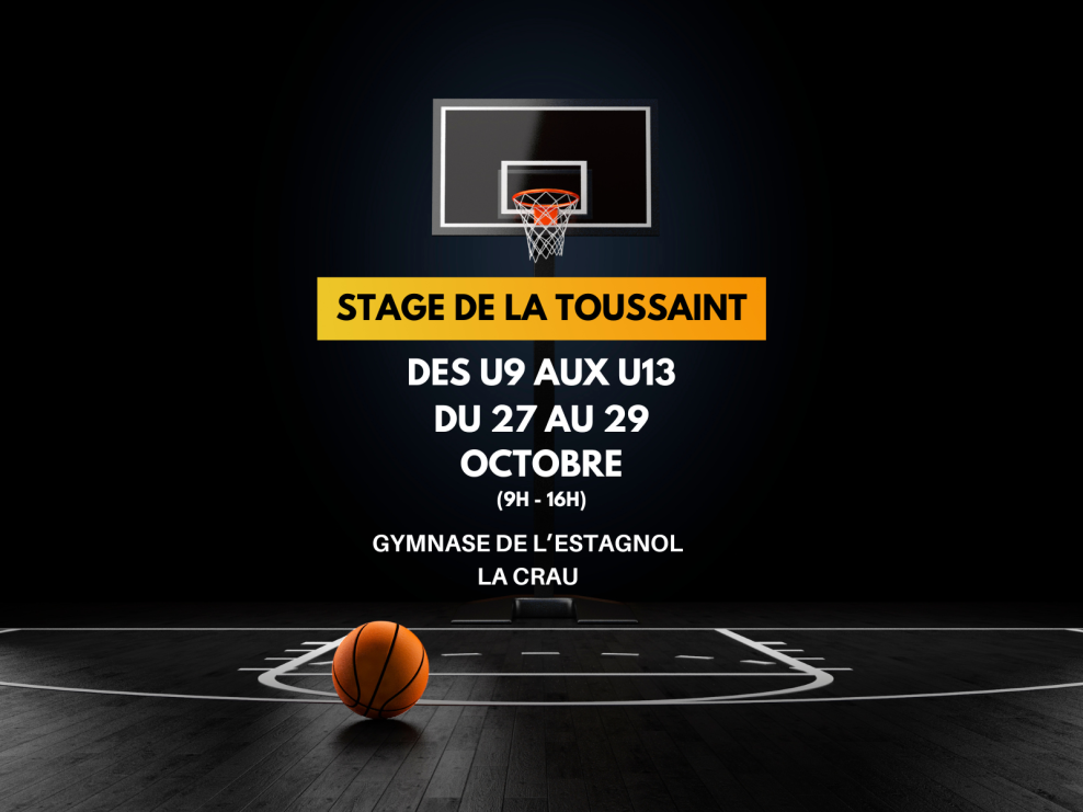 Stage de la Toussaint : 3 jours pour progresser et s’éclater !