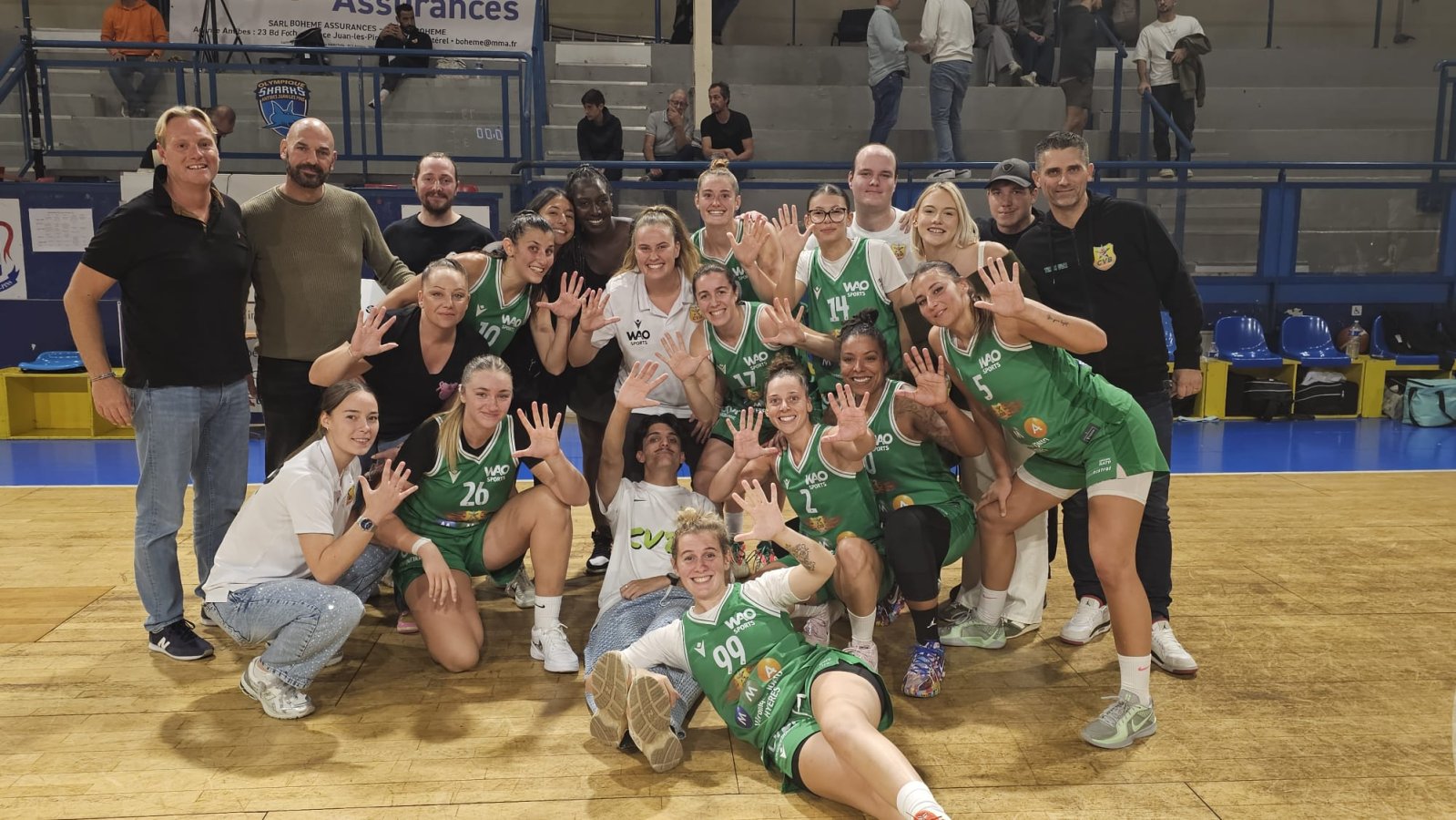 Cinquième victoire consécutive : le CVB s’impose à Antibes !