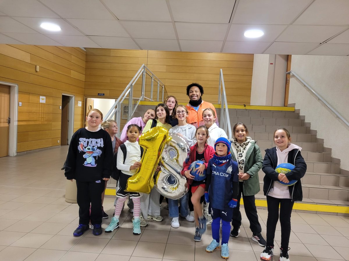 Un anniversaire inoubliable pour un jeune warrior du CVB