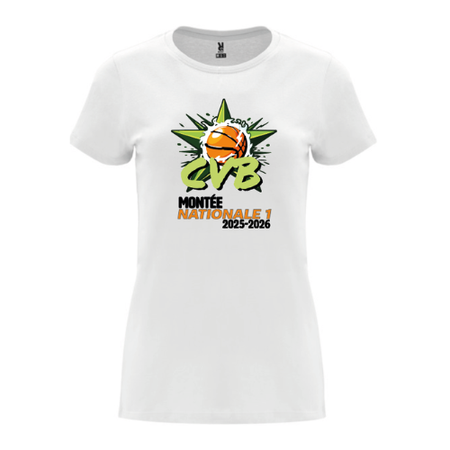 T-shirt Officiel Montée Nationale 1 – CVB